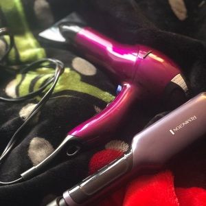 HAIR DRYER + FLATIRON